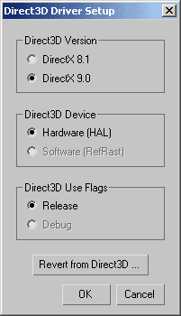 Be sure that you're using DirectX 9